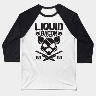 Liquid Bacon Club Baseball T-Shirt